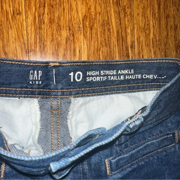 GAP Kids Girls High Stride Ankle Jeans, size 10 - Like New!